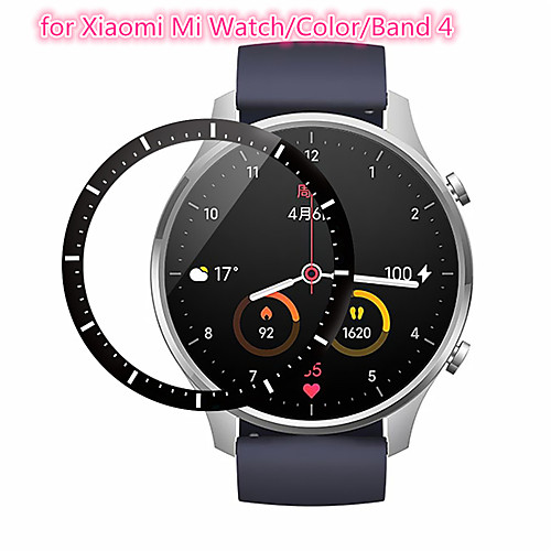 2 PCS Screen Protector for Xiaomi Mi Watch/Color/Band 4 Anti-Scratch 3D Protective Full Coverage Tempered Glass Screen Film
2 PCS Screen Protector for Xiaomi Mi Watch/Color/Band 4 Anti-Scratch 3D Protective Full Coverage Tempered Glass Screen Film