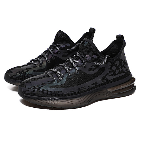 Men's Fall Daily Outdoor Trainers / Athletic Shoes Running Shoes / Walking Shoes Tissage Volant Breathable Non-slipping Shock Absorbing Black / Gray
Men's Fall Daily Outdoor Trainers / Athletic Shoes Running Shoes / Walking Shoes Tissage Volant Breathable Non-slipping Shock Absorbing Black / Gray