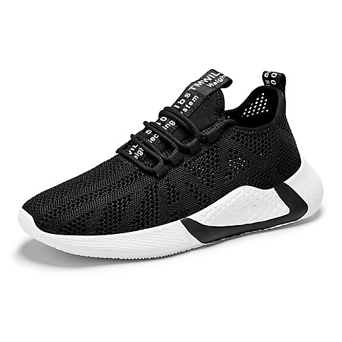 Men's Fall Daily Outdoor Trainers / Athletic Shoes Running Shoes / Walking Shoes Tissage Volant Breathable Non-slipping Shock Absorbing Dark Grey / Black
Men's Fall Daily Outdoor Trainers / Athletic Shoes Running Shoes / Walking Shoes Tissage Volant Breathable Non-slipping Shock Absorbing Dark Grey / Black