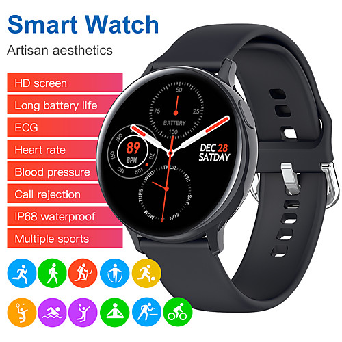 S20 Smart Watch ECG PPG Heart Rate Monitor Men Women IP68 Waterproof Blood Pressure weather Smartwatch
S20 Smart Watch ECG PPG Heart Rate Monitor Men Women IP68 Waterproof Blood Pressure weather Smartwatch