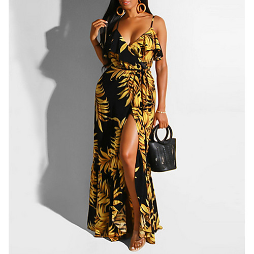 Women's Maxi A Line Dress - Sleeveless Geometric Summer Strap Street chic 2020 White Black S M L XL XXL
Women's Maxi A Line Dress - Sleeveless Geometric Summer Strap Street chic 2020 White Black S M L XL XXL