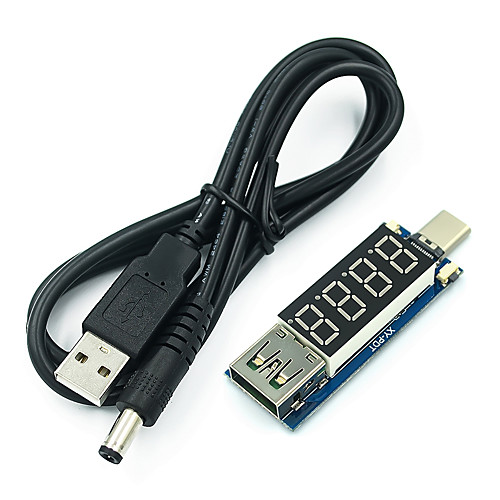 Type - c male head PD Quick Charge Trigger Decoy DC Digital Display Voltage Ammeter Test Instrument Full Protocol PPS
Type - c male head PD Quick Charge Trigger Decoy DC Digital Display Voltage Ammeter Test Instrument Full Protocol PPS