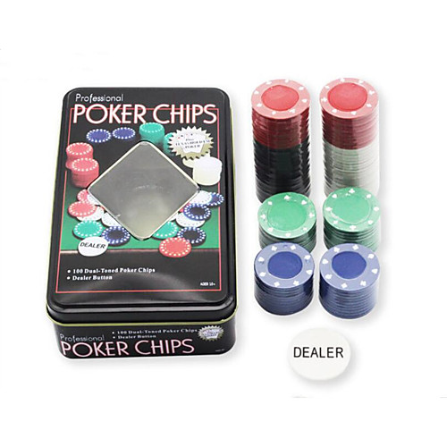 Casino Token Texas Hold'em Set Vegas Theme Plastic Stainless Steel / Iron for Adults Men's Women's Chips
Casino Token Texas Hold'em Set Vegas Theme Plastic Stainless Steel / Iron for Adults Men's Women's Chips