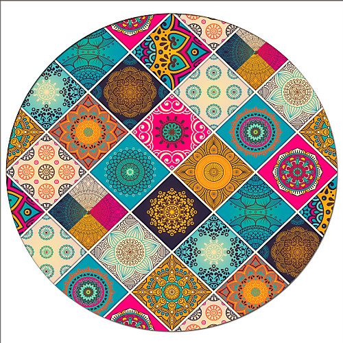 Bohemia Style Modern Round Rug Floor Mat Non Slip Absorbent Carpet Yoga Rug for Entryway Bedroom Living Room Sofa Home Decor
Bohemia Style Modern Round Rug Floor Mat Non Slip Absorbent Carpet Yoga Rug for Entryway Bedroom Living Room Sofa Home Decor
