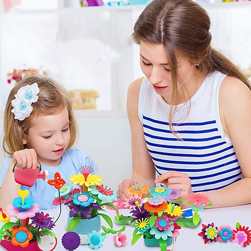 Stacking Game Flower Garden Building Toys Gardening Pretend Gift 46 pcs Creative DIY Plastic Shell For Child's Boys and Girls
Stacking Game Flower Garden Building Toys Gardening Pretend Gift 46 pcs Creative DIY Plastic Shell For Child's Boys and Girls