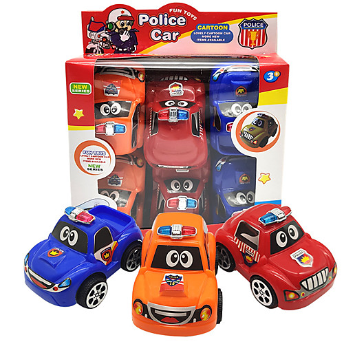 Toy Car Pull Back Car / Inertia Car Mini Truck Police car Cartoon Toy Colorful Plastic Mini Car Vehicles Toys for Party Favor or Kids Birthday Gift 6 pcs
Toy Car Pull Back Car / Inertia Car Mini Truck Police car Cartoon Toy Colorful Plastic Mini Car Vehicles Toys for Party Favor or Kids Birthday Gift 6 pcs