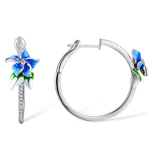 Women's Stud Earrings Hoop Earrings Classic Luxury Classic Earrings Jewelry Silver For Party Evening Gift Formal Date 1 Pair
Women's Stud Earrings Hoop Earrings Classic Luxury Classic Earrings Jewelry Silver For Party Evening Gift Formal Date 1 Pair