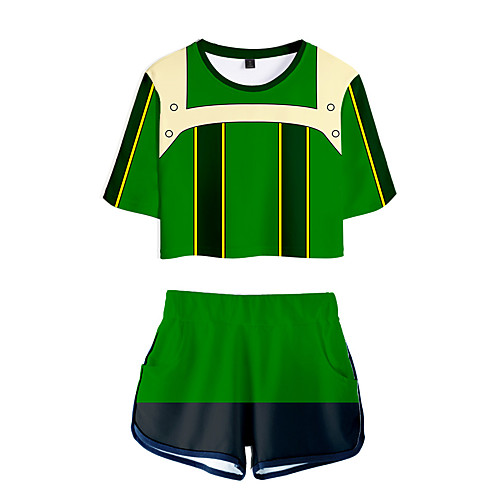 Inspired by My Hero Academia Boko No Hero Bakugou Katsuki Cosplay Costume Outfits Polyster Print Printing Shorts For Men's / Women's / T-shirt
Inspired by My Hero Academia Boko No Hero Bakugou Katsuki Cosplay Costume Outfits Polyster Print Printing Shorts For Men's / Women's / T-shirt