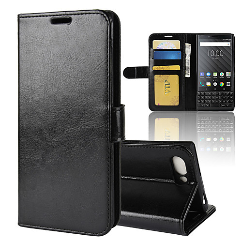 Case For BlackBerry Blackberry Key 2 / BlackBerry Keyone Wallet / Card Holder / Shockproof Full Body Cases Solid Colored PU Leather
Case For BlackBerry Blackberry Key 2 / BlackBerry Keyone Wallet / Card Holder / Shockproof Full Body Cases Solid Colored PU Leather