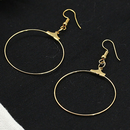 Women's Earrings Holiday Wedding Birthday Romantic Earrings Jewelry Gold For Date Street Festival 1 Pair
Women's Earrings Holiday Wedding Birthday Romantic Earrings Jewelry Gold For Date Street Festival 1 Pair