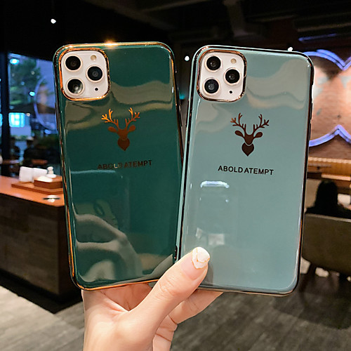 DRXENN Plating Deer Head Phone Case For iPhone 11 / 11 Pro / 11 Pro Max / Xs Max / Xr / X / Xs / 8 Plus / 7 Plus / 6 Plus / 8 / 7 / 6 Soft TPU Silicone Shockproof Cover
DRXENN Plating Deer Head Phone Case For iPhone 11 / 11 Pro / 11 Pro Max / Xs Max / Xr / X / Xs / 8 Plus / 7 Plus / 6 Plus / 8 / 7 / 6 Soft TPU Silicone Shockproof Cover