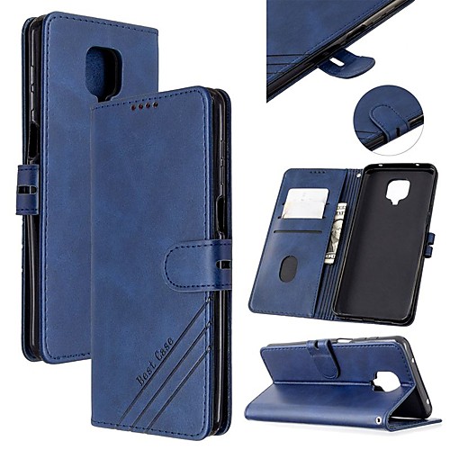 Case For Xiaomi Redmi Note 8T / Redmi Note 9 Pro / Xiaomi CC9 Pro Wallet / Card Holder / with Stand Full Body Cases Solid Colored PU Leather For Xiaomi Mi 10 Pro/Note 10/Redmi K30/Note 9S
Case For Xiaomi Redmi Note 8T / Redmi Note 9 Pro / Xiaomi CC9 Pro Wallet / Card Holder / with Stand Full Body Cases Solid Colored PU Leather For Xiaomi Mi 10 Pro/Note 10/Redmi K30/Note 9S