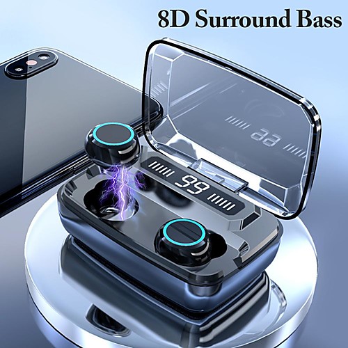 M11TWS True Wireless Earbuds Wireless Sport Fitness Bluetooth 5.0 Stereo with Charging Box Waterproof IPX4
M11TWS True Wireless Earbuds Wireless Sport Fitness Bluetooth 5.0 Stereo with Charging Box Waterproof IPX4