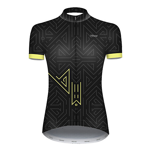 21Grams Women's Short Sleeve Cycling Jersey Summer Nylon Polyester Black / Yellow Plaid Checkered Patchwork Bike Jersey Top Mountain Bike MTB Road Bike Cycling Ultraviolet Resistant Quick Dry
21Grams Women's Short Sleeve Cycling Jersey Summer Nylon Polyester Black / Yellow Plaid Checkered Patchwork Bike Jersey Top Mountain Bike MTB Road Bike Cycling Ultraviolet Resistant Quick Dry