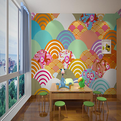 Nursery Mural Wallpaper Wall Sticker Covering Print Peel and Stick Removable Japanese Wave Home Décor Canvas
Nursery Mural Wallpaper Wall Sticker Covering Print Peel and Stick Removable Japanese Wave Home Décor Canvas