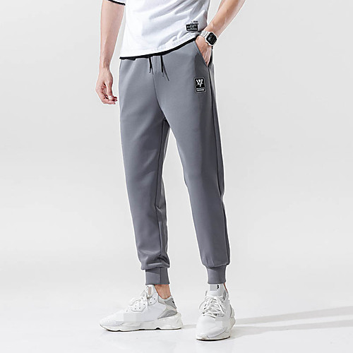 Men's Joggers Track Pants Sports & Outdoor Athleisure Wear Bottoms Drawstring Pocket Elastane Winter Fitness Running Jogging Training Quick Dry Breathable Soft Sport Black Gray / Stretchy
Men's Joggers Track Pants Sports & Outdoor Athleisure Wear Bottoms Drawstring Pocket Elastane Winter Fitness Running Jogging Training Quick Dry Breathable Soft Sport Black Gray / Stretchy