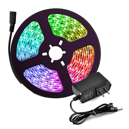 5m Flexible LED Strip Lights RGB Tiktok Lights 150 LEDs 5050 SMD 10mm Color-changing Waterproof Party 12 V 1pc
5m Flexible LED Strip Lights RGB Tiktok Lights 150 LEDs 5050 SMD 10mm Color-changing Waterproof Party 12 V 1pc