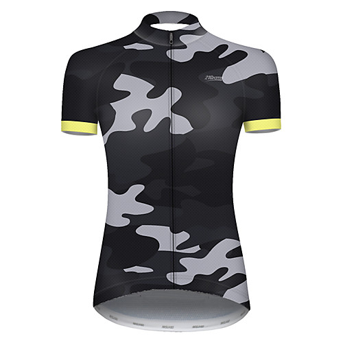 21Grams Women's Short Sleeve Cycling Jersey Nylon Polyester Camouflage Patchwork Camo / Camouflage Bike Jersey Top Mountain Bike MTB Road Bike Cycling Breathable Quick Dry Ultraviolet Resistant Sports
21Grams Women's Short Sleeve Cycling Jersey Nylon Polyester Camouflage Patchwork Camo / Camouflage Bike Jersey Top Mountain Bike MTB Road Bike Cycling Breathable Quick Dry Ultraviolet Resistant Sports