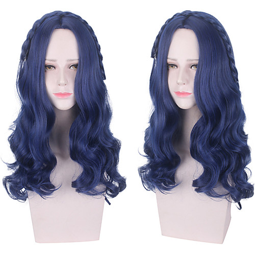 Descendants Evie Cosplay Wigs Women's Braid 23 inch Heat Resistant Fiber Curly Plaited Blue Adults' Anime Wig
Descendants Evie Cosplay Wigs Women's Braid 23 inch Heat Resistant Fiber Curly Plaited Blue Adults' Anime Wig
