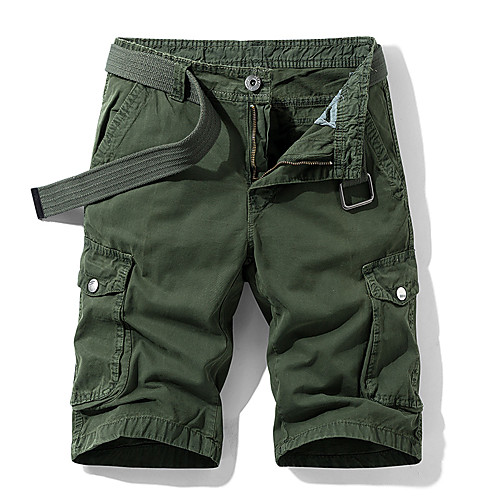 Men's Hiking Shorts Hiking Cargo Shorts Military Solid Color Summer Outdoor 10 Standard Fit Ripstop Quick Dry Multi Pockets Breathable Cotton Knee Length Shorts Bottoms Army Green Blue Grey Khaki
Men's Hiking Shorts Hiking Cargo Shorts Military Solid Color Summer Outdoor 10 Standard Fit Ripstop Quick Dry Multi Pockets Breathable Cotton Knee Length Shorts Bottoms Army Green Blue Grey Khaki
