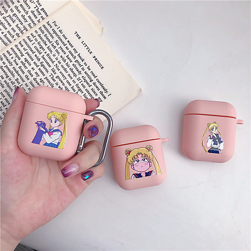 For AirPods Case Kawaii Sailor Moon Luna Cat Earphone Cases For Apple Airpods 1 2 Protect Cover with Finger Ring Strap pink
For AirPods Case Kawaii Sailor Moon Luna Cat Earphone Cases For Apple Airpods 1 2 Protect Cover with Finger Ring Strap pink