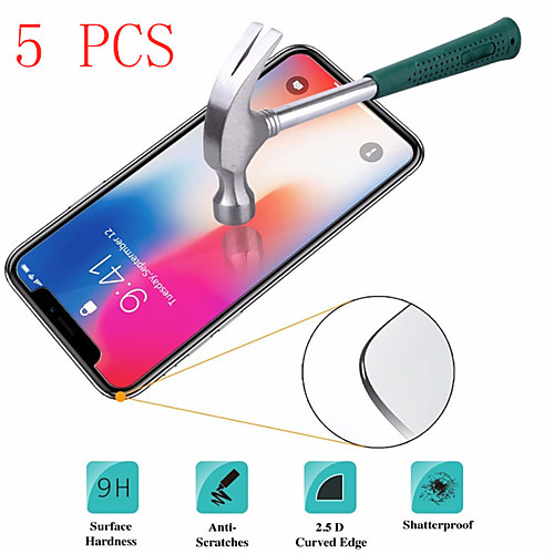 AppleScreen ProtectoriPhone 11/11Pro/11Pro Max/X/XR/XS Max/7P/8P/2020SE High Definition (HD) Front Screen Protector 5 pcs Tempered Glass
AppleScreen ProtectoriPhone 11/11Pro/11Pro Max/X/XR/XS Max/7P/8P/2020SE High Definition (HD) Front Screen Protector 5 pcs Tempered Glass