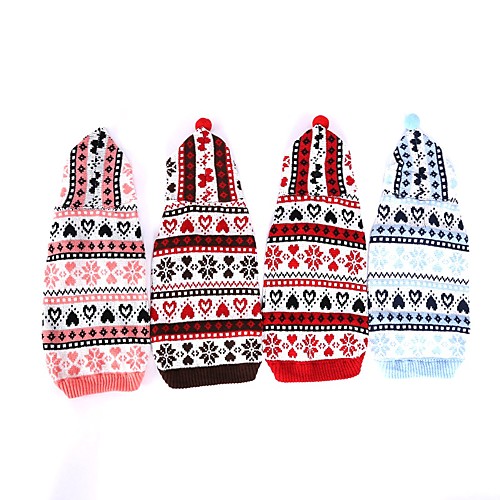 Dog Sweater Puppy Clothes Yarn Dyed Geometric Character Casual / Daily Simple Style Winter Dog Clothes Puppy Clothes Dog Outfits Black Red Blue Costume for Girl and Boy Dog Terylene XS S M L
Dog Sweater Puppy Clothes Yarn Dyed Geometric Character Casual / Daily Simple Style Winter Dog Clothes Puppy Clothes Dog Outfits Black Red Blue Costume for Girl and Boy Dog Terylene XS S M L
