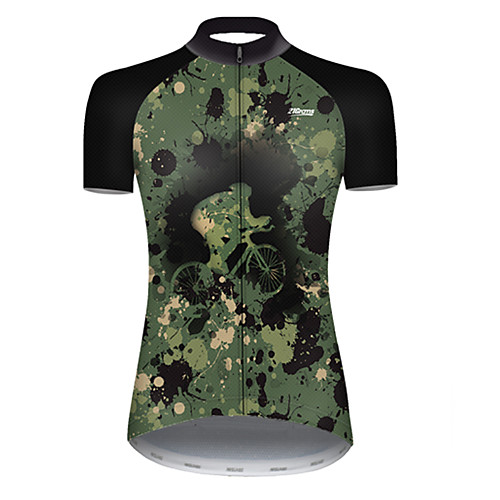 21Grams Women's Short Sleeve Cycling Jersey Nylon Polyester Camouflage Patchwork Camo / Camouflage Funny Bike Jersey Top Mountain Bike MTB Road Bike Cycling Breathable Quick Dry Ultraviolet Resistant
21Grams Women's Short Sleeve Cycling Jersey Nylon Polyester Camouflage Patchwork Camo / Camouflage Funny Bike Jersey Top Mountain Bike MTB Road Bike Cycling Breathable Quick Dry Ultraviolet Resistant
