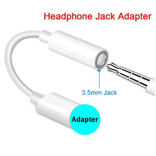Headphone Jack Cable for IOS 11 12 Headphone Adapter For iPhone 7 8 X Female To 3.5mm Male Adapters AUX Adapter For iPhone
Headphone Jack Cable for IOS 11 12 Headphone Adapter For iPhone 7 8 X Female To 3.5mm Male Adapters AUX Adapter For iPhone