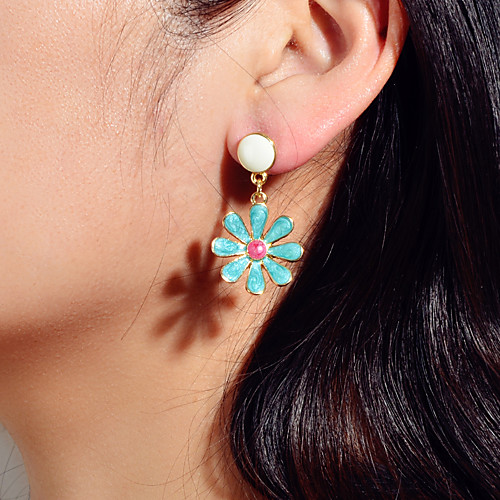 Women's Earrings Geometrical Wedding Petal Trendy Korean Cute French Boho Earrings Jewelry Blue For Wedding Party Evening Engagement Birthday Beach 1 Pair
Women's Earrings Geometrical Wedding Petal Trendy Korean Cute French Boho Earrings Jewelry Blue For Wedding Party Evening Engagement Birthday Beach 1 Pair