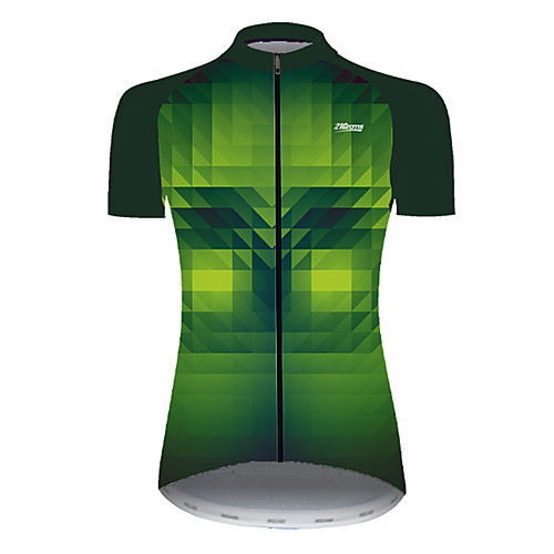21Grams Women's Short Sleeve Cycling Jersey Summer Nylon Polyester Black / Green Plaid Checkered Gradient 3D Bike Jersey Top Mountain Bike MTB Road Bike Cycling Ultraviolet Resistant Quick Dry
21Grams Women's Short Sleeve Cycling Jersey Summer Nylon Polyester Black / Green Plaid Checkered Gradient 3D Bike Jersey Top Mountain Bike MTB Road Bike Cycling Ultraviolet Resistant Quick Dry