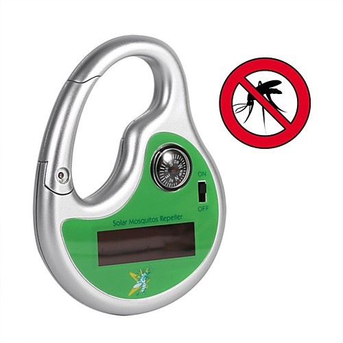 Outdoor Portable Electronic Mosquito Repeller Hook Type Pest Repeller Ultrasonic Solar Repeller Kills Mosquito Insects With Compass
Outdoor Portable Electronic Mosquito Repeller Hook Type Pest Repeller Ultrasonic Solar Repeller Kills Mosquito Insects With Compass