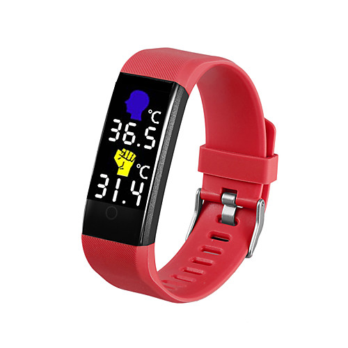 696 TW115 Plus Unisex Smart Wristbands Android iOS Bluetooth Heart Rate Monitor Blood Pressure Measurement Sports Thermometer Information Pedometer Call Reminder Activity Tracker Sleep Tracker Find
696 TW115 Plus Unisex Smart Wristbands Android iOS Bluetooth Heart Rate Monitor Blood Pressure Measurement Sports Thermometer Information Pedometer Call Reminder Activity Tracker Sleep Tracker Find