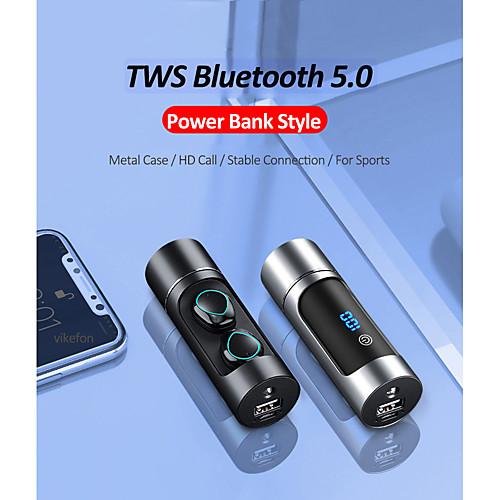 LITBest K08 TWS True Wireless Earbuds Wireless Bluetooth 5.0 Stereo Dual Drivers with Volume Control HIFI with Charging Box for Mobile Phone
LITBest K08 TWS True Wireless Earbuds Wireless Bluetooth 5.0 Stereo Dual Drivers with Volume Control HIFI with Charging Box for Mobile Phone