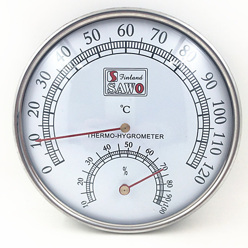 Temperature meter Thermometer Hygrometer thermograph humidity meter hydrothermograph weather station for Sauna room 0C-120C
Temperature meter Thermometer Hygrometer thermograph humidity meter hydrothermograph weather station for Sauna room 0C-120C