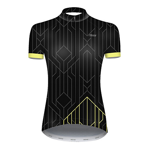 21Grams Women's Short Sleeve Cycling Jersey Nylon Polyester Black / Yellow Plaid / Checkered Patchwork Bike Jersey Top Mountain Bike MTB Road Bike Cycling Breathable Quick Dry Ultraviolet Resistant
21Grams Women's Short Sleeve Cycling Jersey Nylon Polyester Black / Yellow Plaid / Checkered Patchwork Bike Jersey Top Mountain Bike MTB Road Bike Cycling Breathable Quick Dry Ultraviolet Resistant