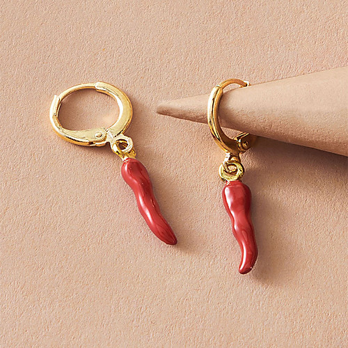 Women's Drop Earrings Earrings Classic Fashion Simple Classic Fashion Cute Boho Earrings Jewelry Red For Party Evening Date Vacation Street Festival 1 Pair
Women's Drop Earrings Earrings Classic Fashion Simple Classic Fashion Cute Boho Earrings Jewelry Red For Party Evening Date Vacation Street Festival 1 Pair
