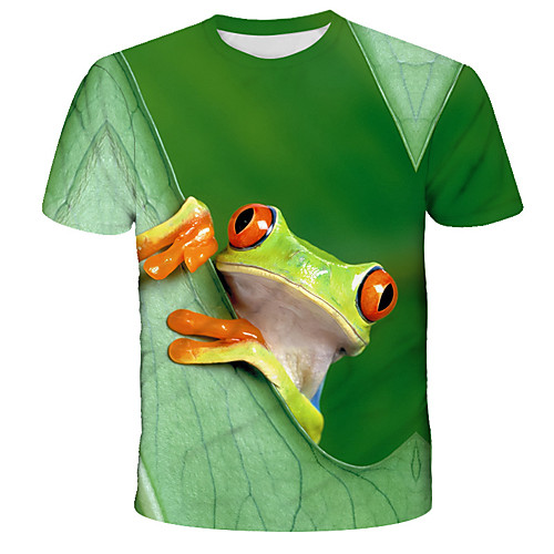 Men's T shirt Graphic Animal Print Short Sleeve Daily Tops Streetwear Exaggerated Black Red Green
Men's T shirt Graphic Animal Print Short Sleeve Daily Tops Streetwear Exaggerated Black Red Green