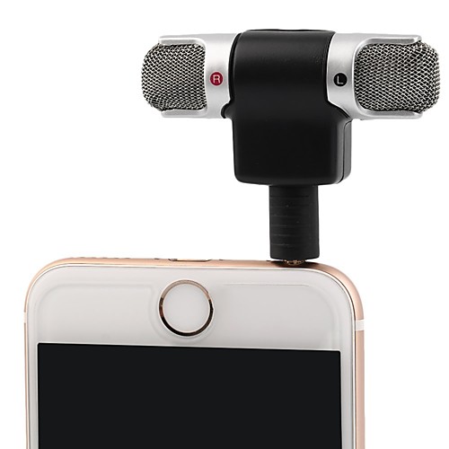 3.5mm Jack Microphone Stereo Mic For Recording Mobile Phone Studio Interview Microphone 4 pin For smartphone
3.5mm Jack Microphone Stereo Mic For Recording Mobile Phone Studio Interview Microphone 4 pin For smartphone