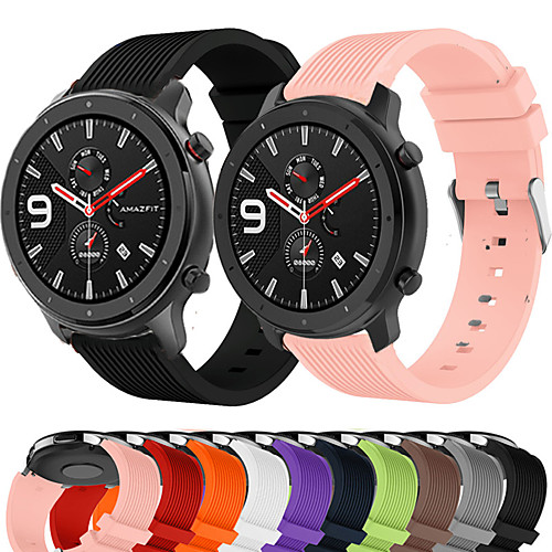 Sport Silicone Wrist Strap Watch Band for Huami Amazfit GTR 47mm / GTR 42mm / Stratos 3 / Stratos 2 2S / GTS / Bip lite / Pace Replaceable Bracelet Wristband
Sport Silicone Wrist Strap Watch Band for Huami Amazfit GTR 47mm / GTR 42mm / Stratos 3 / Stratos 2 2S / GTS / Bip lite / Pace Replaceable Bracelet Wristband