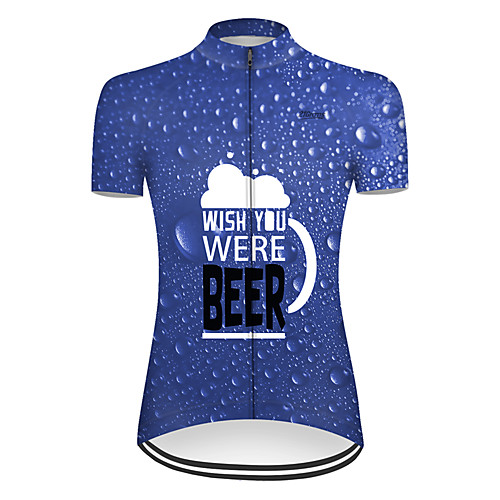 21Grams Women's Short Sleeve Cycling Jersey Blue Oktoberfest Beer Bike Top Mountain Bike MTB Road Bike Cycling Breathable Sports Clothing Apparel / Micro-elastic
21Grams Women's Short Sleeve Cycling Jersey Blue Oktoberfest Beer Bike Top Mountain Bike MTB Road Bike Cycling Breathable Sports Clothing Apparel / Micro-elastic