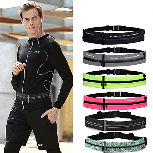 Running Belt Fanny Pack Belt Pouch / Belt Bag for Running Hiking Outdoor Exercise Traveling Sports Bag Adjustable Waterproof Portable Tactel Lycra Men's Women's Running Bag Adults
Running Belt Fanny Pack Belt Pouch / Belt Bag for Running Hiking Outdoor Exercise Traveling Sports Bag Adjustable Waterproof Portable Tactel Lycra Men's Women's Running Bag Adults