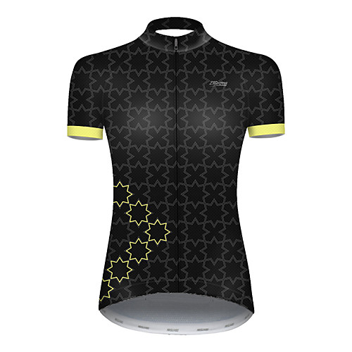 21Grams Women's Short Sleeve Cycling Jersey Summer Nylon Polyester Black / Yellow Plaid Checkered Patchwork Bike Jersey Top Mountain Bike MTB Road Bike Cycling Ultraviolet Resistant Quick Dry
21Grams Women's Short Sleeve Cycling Jersey Summer Nylon Polyester Black / Yellow Plaid Checkered Patchwork Bike Jersey Top Mountain Bike MTB Road Bike Cycling Ultraviolet Resistant Quick Dry