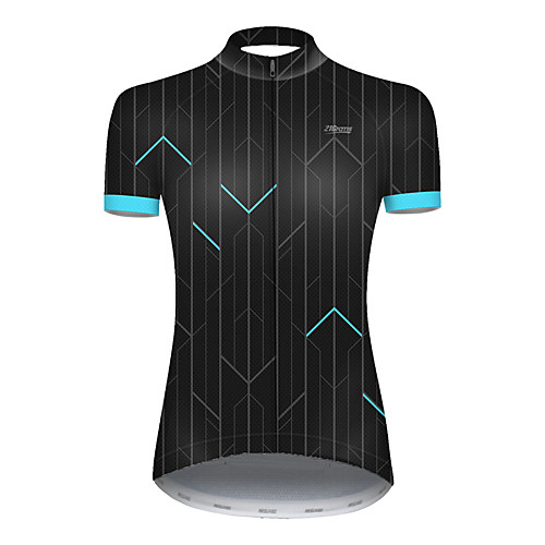 21Grams Women's Short Sleeve Cycling Jersey Nylon Polyester Black / Blue Stripes Patchwork Bike Jersey Top Mountain Bike MTB Road Bike Cycling Breathable Quick Dry Ultraviolet Resistant Sports
21Grams Women's Short Sleeve Cycling Jersey Nylon Polyester Black / Blue Stripes Patchwork Bike Jersey Top Mountain Bike MTB Road Bike Cycling Breathable Quick Dry Ultraviolet Resistant Sports