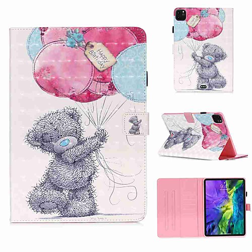Case For Apple iPad Pro 11''(2020) / iPad 2019 10.2 / Ipad air3 10.5' 2019 Wallet / Card Holder / with Stand Full Body Cases Gray Bear PU Leather / TPU for iPad Air / iPad 4/3/2 / iPad (2018)
Case For Apple iPad Pro 11''(2020) / iPad 2019 10.2 / Ipad air3 10.5' 2019 Wallet / Card Holder / with Stand Full Body Cases Gray Bear PU Leather / TPU for iPad Air / iPad 4/3/2 / iPad (2018)