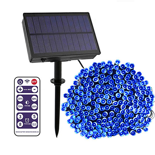 Outdoor Solar String Light Garden Light12-key Remote Control 100m String Lights 800 LEDs High Power LED 8 Mode Control Dimming Time Setting Warm White White Blue Waterproof Outdoor Solar 12 V 1Set
Outdoor Solar String Light Garden Light12-key Remote Control 100m String Lights 800 LEDs High Power LED 8 Mode Control Dimming Time Setting Warm White White Blue Waterproof Outdoor Solar 12 V 1Set