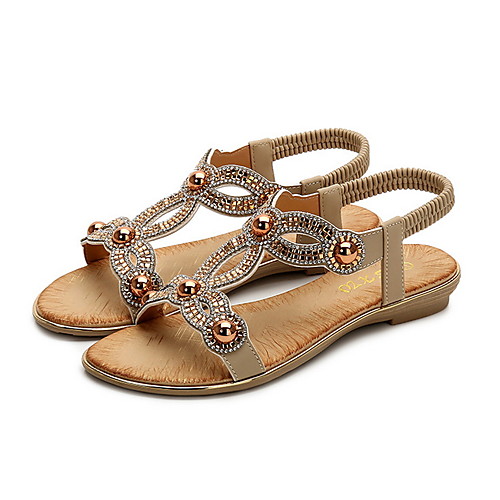 Women's Sandals Summer Flat Heel Open Toe Daily PU Almond / Black / Pink
Women's Sandals Summer Flat Heel Open Toe Daily PU Almond / Black / Pink