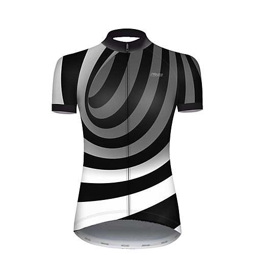 21Grams Women's Short Sleeve Cycling Jersey Summer Nylon Polyester BlackWhite Stripes Gradient 3D Bike Jersey Top Mountain Bike MTB Road Bike Cycling Ultraviolet Resistant Quick Dry Breathable Sports
21Grams Women's Short Sleeve Cycling Jersey Summer Nylon Polyester BlackWhite Stripes Gradient 3D Bike Jersey Top Mountain Bike MTB Road Bike Cycling Ultraviolet Resistant Quick Dry Breathable Sports