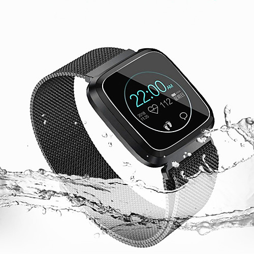 LITBest KL18 Smartwatch Fitness Running Watch Bluetooth Timer Stopwatch Pedometer Waterproof Touch Screen Blood Pressure Measurement IP68 42mm Watch Case for Android iOS Men Women / Sports
LITBest KL18 Smartwatch Fitness Running Watch Bluetooth Timer Stopwatch Pedometer Waterproof Touch Screen Blood Pressure Measurement IP68 42mm Watch Case for Android iOS Men Women / Sports