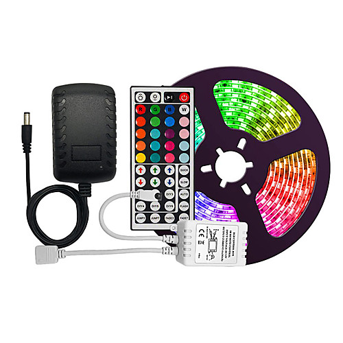 5m Light Sets RGB Strip Lights 300 LEDs 2835 SMD 8mm 1 44Keys Remote Controller 1 x 2A power adapter 1 set RGB Halloween Christmas Party Color Gradient Tiktok LED Strip Lights 12 V
5m Light Sets RGB Strip Lights 300 LEDs 2835 SMD 8mm 1 44Keys Remote Controller 1 x 2A power adapter 1 set RGB Halloween Christmas Party Color Gradient Tiktok LED Strip Lights 12 V